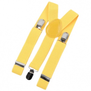 Baby / Toddler Yellow Y-Back Adjustable Braces